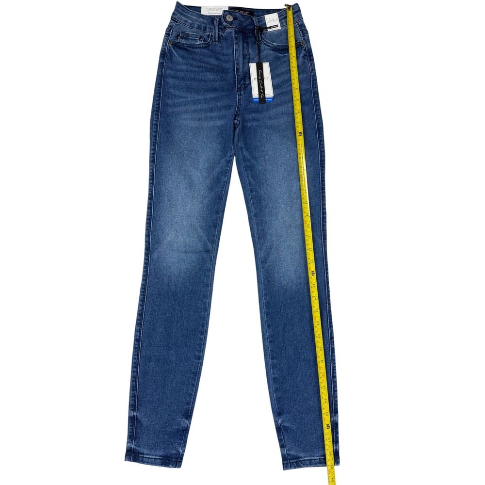 Judy Blue Women's Denim Jeans, Condition: New With Tags (NWT), size 0 - Picture 5 of 7